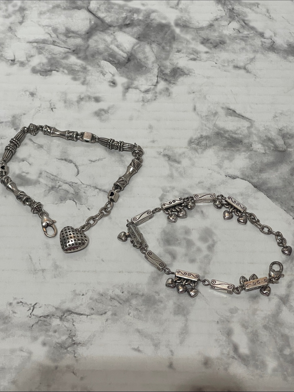 Brighton Silver-Tone Double Bracelet Set